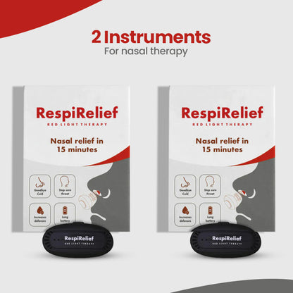 RespiRelief Red Light Nasal Therapy Instrument