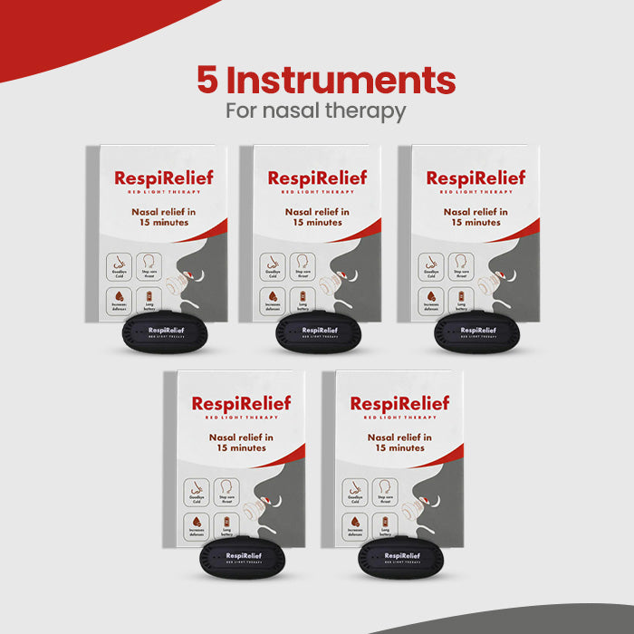 RespiRelief Red Light Nasal Therapy Instrument