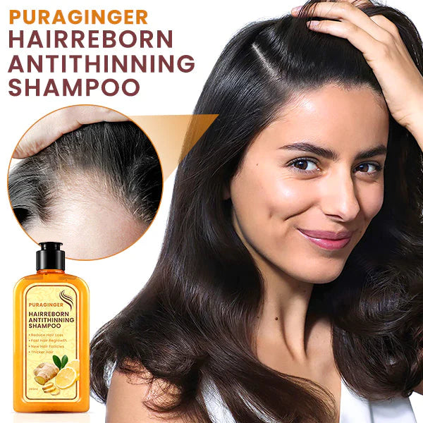 PuraGinger PRO HairReborn AntiThinning Shampoo