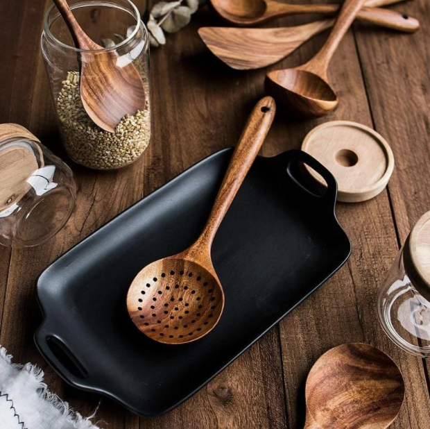 Pack Wooden Utensils